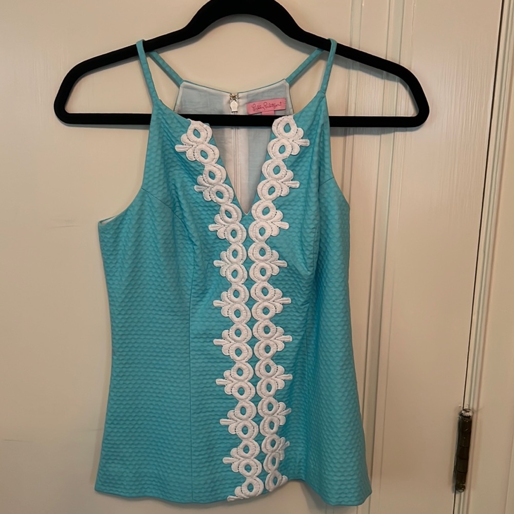 Blue Lily Pulitzer Top
